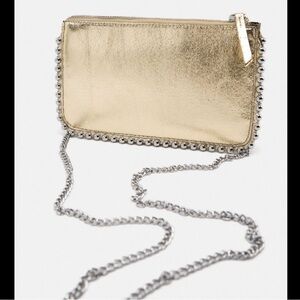 Zara Studded Crossbody Bag